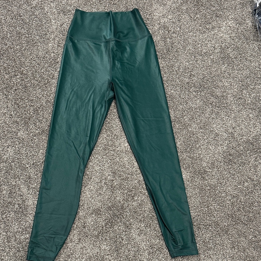 NWOT SPIRITUAL GANGSTER High-Waisted Green Leggings